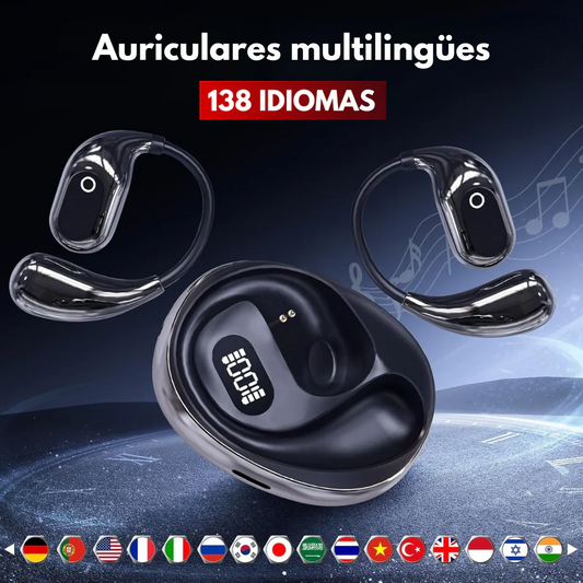 🎧 Audífonos Traductores con IA en Tiempo Real – XG99